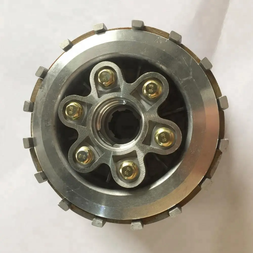 150cc 175cc 200cc 오토바이 클러치 플레이트 assy 부품 어셈블리/오토바이 알루미늄 클러치 하우징