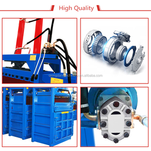 60 T hydraulische balenpers machine voor afval karton papier karton wol katoen verticale balenpers <span class=keywords><strong>compactor</strong></span> - Product Image 4