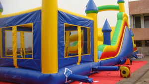 Colorido castillo inflable <span class=keywords><strong>de</strong></span> la gorila con slide / pirata inflable casa <span class=keywords><strong>de</strong></span> la <span class=keywords><strong>despedida</strong></span> para los niños - Product Image 6
