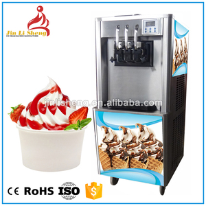 Máquina de helado hecho <span class=keywords><strong>en</strong></span> China, fabricante bajo costo gran capacidad softy helado precio de la máquina - Product Image 1