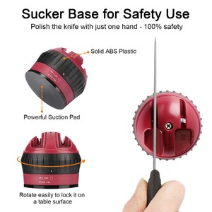<span class=keywords><strong>Afilador</strong></span> de cuchillos universal profesional, almohadilla de succión, método de afilado, cuchillo de Chef, accesorios de cocina, amolador de cara - Product Image 2