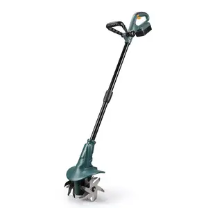 EAST Power Tools-cultivador de mano para jardín, inalámbrico, batería de litio de 18v