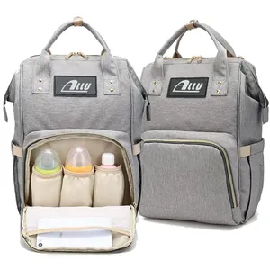 Mother Baby Bag Set Polyester Organizer Dipper Mother Change Wet Care Travel Maternity Nappy Diaper Kit Bag Backpack