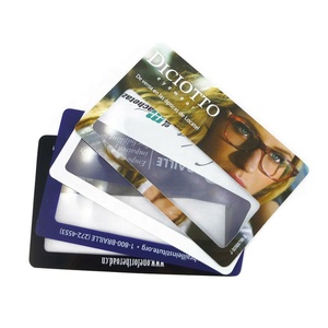 Regalos Promocionales, <span class=keywords><strong>Lupa</strong></span> de Bolsillo con Logotipo Personalizado, <span class=keywords><strong>Lupa</strong></span> de Plástico para Tarjetas de Crédito, Tarjetas de Visita para Cartera - Product Image 2