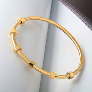 Chengfen New Gold Jewellery <strong>Bangles</strong> Designs Stainless Steel Gold <strong>Torque</strong> <strong>Bangle</strong> Turkish Jewelry <strong>Bangle</strong> - Product Image 5