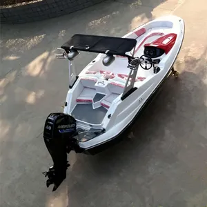 Barco de esquí de velocidad fuera de borda de 16 pies con motor Mercury de 4 tiempos 60hp, superventas, Israel