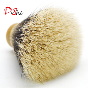 Silvertip süper iki bant siyah saf porsuk saç düz şekil berber tıraş fırça başlığı düğüm boyutu 24mm - Product Image 1