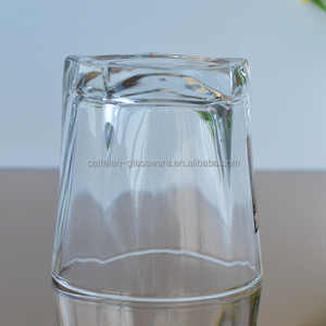 Pentágono transparente/Vaso 5 ángulos de vidrio de vasos de vidrio para beber de whisky para colorear/imprimir disponibles - Product Image 3