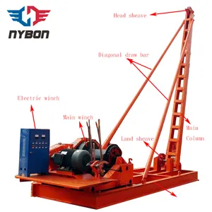 Mesin Bor Pile Foundation Pile Driver dengan Palu 1.5M