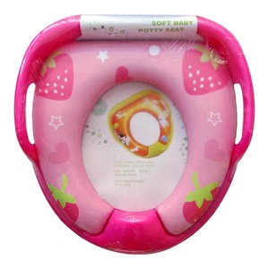 Bébé/enfants doux toilette housse de siège de toilette avec poignées enfants formation <span class=keywords><strong>adaptateur</strong></span> enfants - Product Image 4