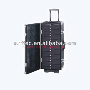 Bằng gỗ hành lý Mang trường hợp kính quang học Khung kính <span class=keywords><strong>Eyewear</strong></span> Vali cho kính - Product Image 2