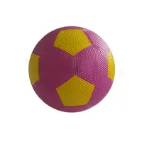 Logotipo personalizado Barato colorido mini futebol da borracha