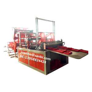 Automatic plastic shopping bag making machine