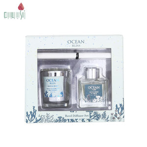 Di alta qualità deodoranti set da regalo reed camera diffusore di fragranza con Di Soia Candela - Product Image 2