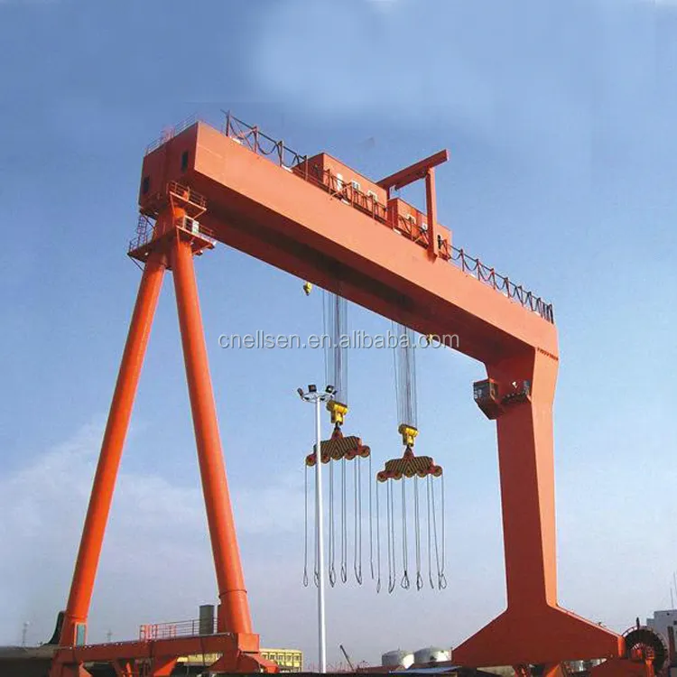 700 ton gru heavy duty porta tipo di costruzione navale gru a portale