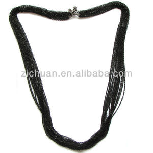 Collar de cadena de oro falso - Product Image 5