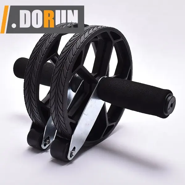 Macchina per allenamento da casa per Fitness AB Wheel professionale intagliatore addominale con ginocchiera e tappo per pavimento e strumento freno