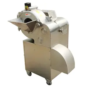 industrial root vegetable slicer stripper dicer cutting machine