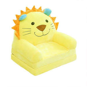 Cute Cartoon Sedia <span class=keywords><strong>Leone</strong></span> Animale A Forma di Peluche Divano Sedia Per Bambini - Product Image 1