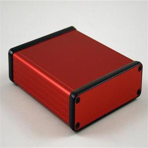 Alta Qualidade Controle Precisão CNC Alumínio Usinagem Eletrônico Micro Usinagem Gabinete para PCB Extrusão Anodizado Metal