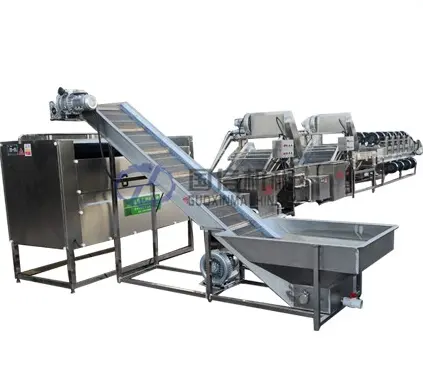 Best selling hot chinese products frozen fruit & vegetable processing production line machines ballast manufactured in China