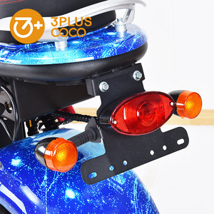 Citycoco-trottinette électrique 1500W 20ah, avec batterie détachable, approuvée cee, livraison rapide - Product Image 5