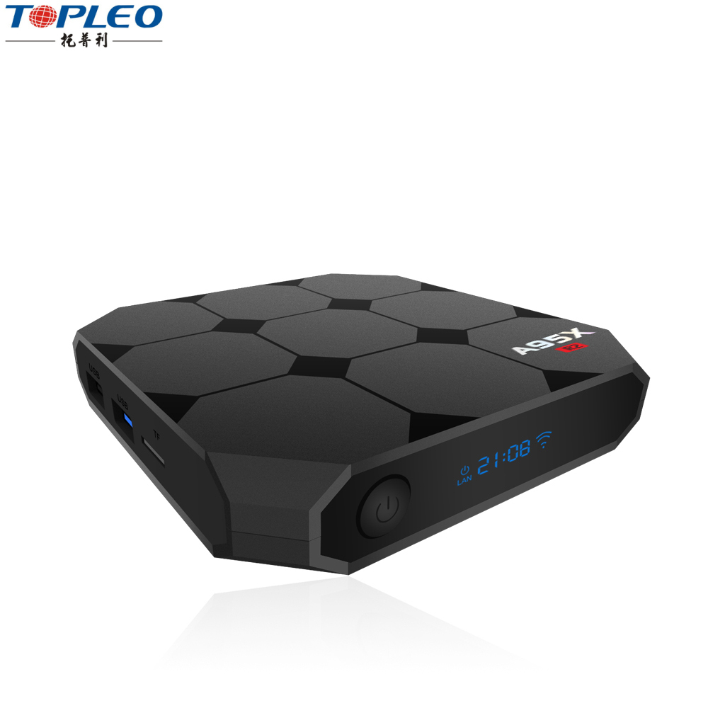 Últimas mayorista android 7.1 smart tv box A95X R2 receptor digital de satélite
