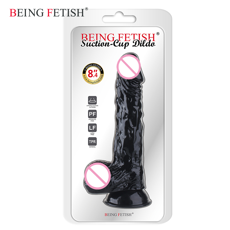 Énorme Cock Massage Bâton avec Forte Ventouse Plaisir Baguette pour les Femmes