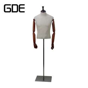 <span class=keywords><strong>Mannequin</strong></span> <span class=keywords><strong>de</strong></span> couturière réglable en bois pour robe féminine, taille enfant, bras à vendre - Product Image 3