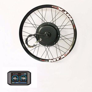 ชุดมอเตอร์ล้อหน้าแบบขับเคลื่อนโดยตรง 48v 1500w <span class=keywords><strong>ราคา</strong></span>ประหยัด สำหรับจักรยานไฟฟ้า พร้อมแบตเตอรี่ลิเธียมไอออน<span class=keywords><strong>ราคา</strong></span>ดี - Product Image 1