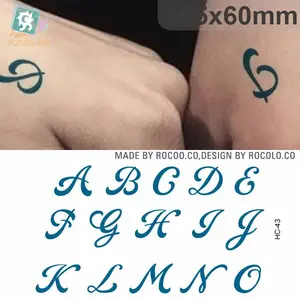 HC43/hot selling waterproof coolest temporary cuckold tattoo designs stickers