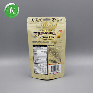 Nourri à l'herbe Isolat Protéique de Lactosérum Gousse de vanille Chia Maca Emballage Sachet En Aluminium Sac - Product Image 3