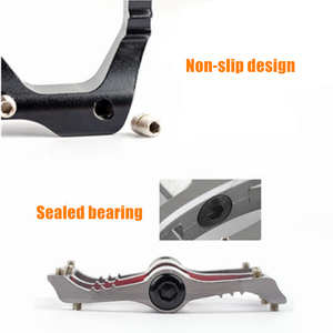 Pedales ultraligeros para bicicleta de montaña, con 3 rodamientos sellados, de aleación de aluminio y magnesio - Product Image 3