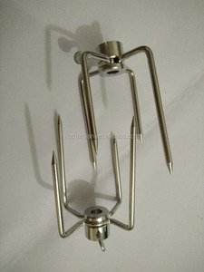 Acero inoxidable 304 <span class=keywords><strong>Motor</strong></span> del <span class=keywords><strong>asador</strong></span>/barbacoa Tenedor <span class=keywords><strong>de</strong></span> acero/pollo asado - Product Image 5