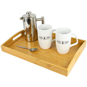 <span class=keywords><strong>Lot</strong></span> <span class=keywords><strong>De</strong></span> 3 Bambou En Bois Plateau <span class=keywords><strong>de</strong></span> <span class=keywords><strong>Service</strong></span> Petit-Déjeuner Plateau <span class=keywords><strong>de</strong></span> <span class=keywords><strong>Service</strong></span> Avec Poignées - Product Image 1