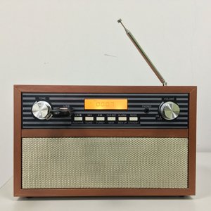 Nuovissima <span class=keywords><strong>Radio</strong></span> DAB+ FM <span class=keywords><strong>Portatile</strong></span> in Legno con Batteria al Litio 18650, Sveglia e BT 4.0, Migliore delle <span class=keywords><strong>Radio</strong></span> <span class=keywords><strong>Vintage</strong></span> - Product Image 2