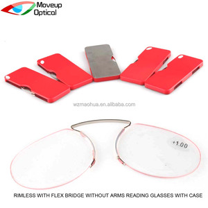 <span class=keywords><strong>Gafas</strong></span> <span class=keywords><strong>de</strong></span> <span class=keywords><strong>lectura</strong></span> delgadas para mujer <span class=keywords><strong>sin</strong></span> brazo, diseño <span class=keywords><strong>de</strong></span> bolsillo óptico fino, accesorio <span class=keywords><strong>de</strong></span> moda - Product Image 6