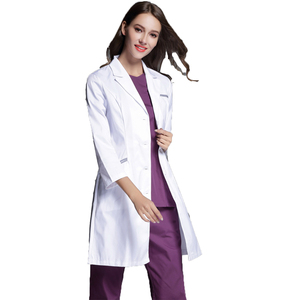 Donne di autunno Anti-rughe Manica Lunga Infermiera Nniform Dental Clinic del Medico Outcoat Ospedale Uniforme - Product Image 2