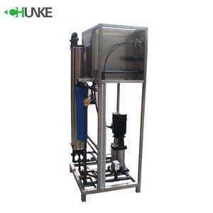 Nhỏ gọn 500L công nghiệp thẩm thấu ngược nước uống Hệ thống lọc 220V thành phần-Tàu Áp lực bơm PLC lọc nước - Product Image 5