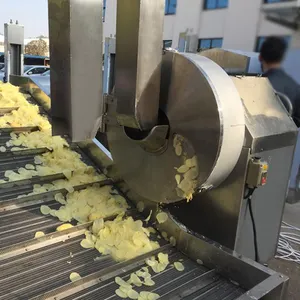 100 KG/H máquina semiautomática línea de producción de papas fritas en maquinas
