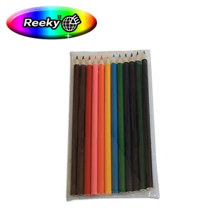 Multicolor promotion 48 colour school pencil