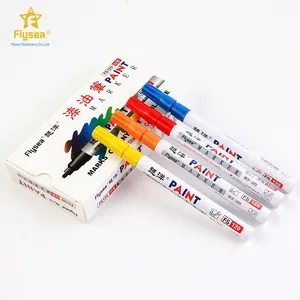 Goede prijs acryl nip materiaal 12 droge wissen markers magic schilderen pen kleur marker