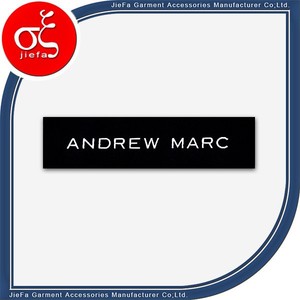 Barato marca de ropa personalizada etiqueta de imitación, tejida etiqueta de mezclilla etiqueta para T-shirt / Jeans - Product Image 1