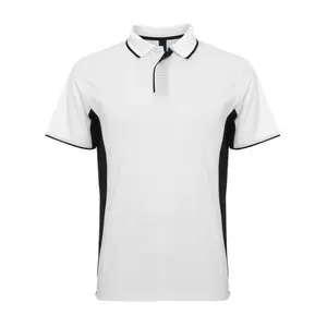 ECOACH Custom Embroidered LOGO Polo Shirts For Men Quick Drying Golf Shirts For Men Color Blocked Polo T-shirt Men Polo Shirts