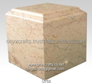 Forma de cubo Verona Mármol Urny en el mejor precio de fábrica al por mayor - Product Image 2