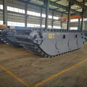 Hot Sale 3D Excavator, Excavator Undercarriage Ponton GET80H untuk Crawler Excavator 8T-10T