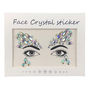 Bijoux <span class=keywords><strong>de</strong></span> maquillage pour les yeux en acrylique Bindi Face Gems Crystal Stickers pour festivals et fêtes-Caractéristique temporaire - Product Image 3