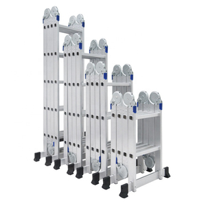 Échelles pliables en <span class=keywords><strong>aluminium</strong></span> multi-usages, 1 pièce, échelle pliable et légère - Product Image 4