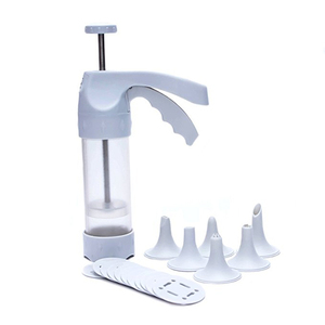Molde para <span class=keywords><strong>Galletas</strong></span> con Pistola de Presión, 12 Moldes de Flores + 6 Boquillas para Decoración de Repostería, Cortador de <span class=keywords><strong>Galletas</strong></span>, Máquina para Hacer <span class=keywords><strong>Galletas</strong></span> y Pasteles DIY - Product Image 3