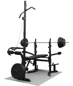 <span class=keywords><strong>Banc</strong></span> de musculation ZYFIT avec accessoire de développateur de flexion des jambes et support de rack à squats - Product Image 2